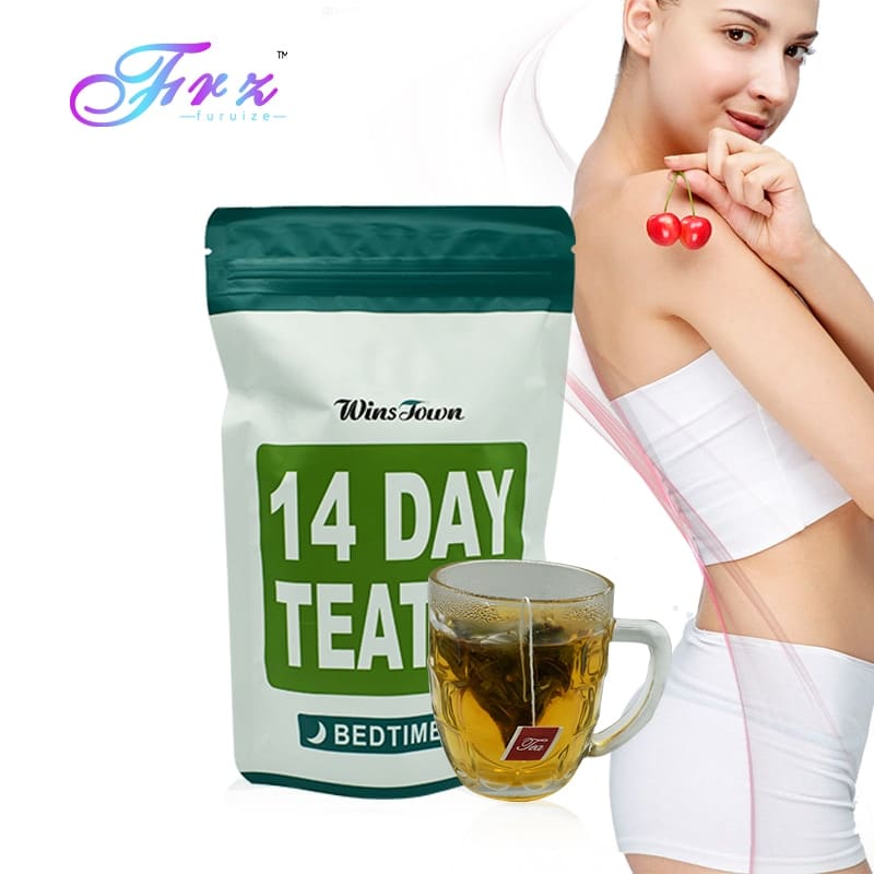 2 Bags 14 Days Natural Slimming Tea Fat Buring Tea for Weight Losing ...