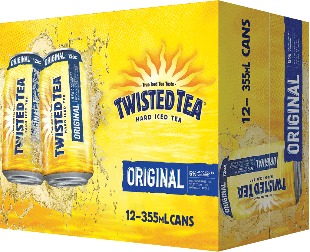 35 Twisted Tea Nutrition Label