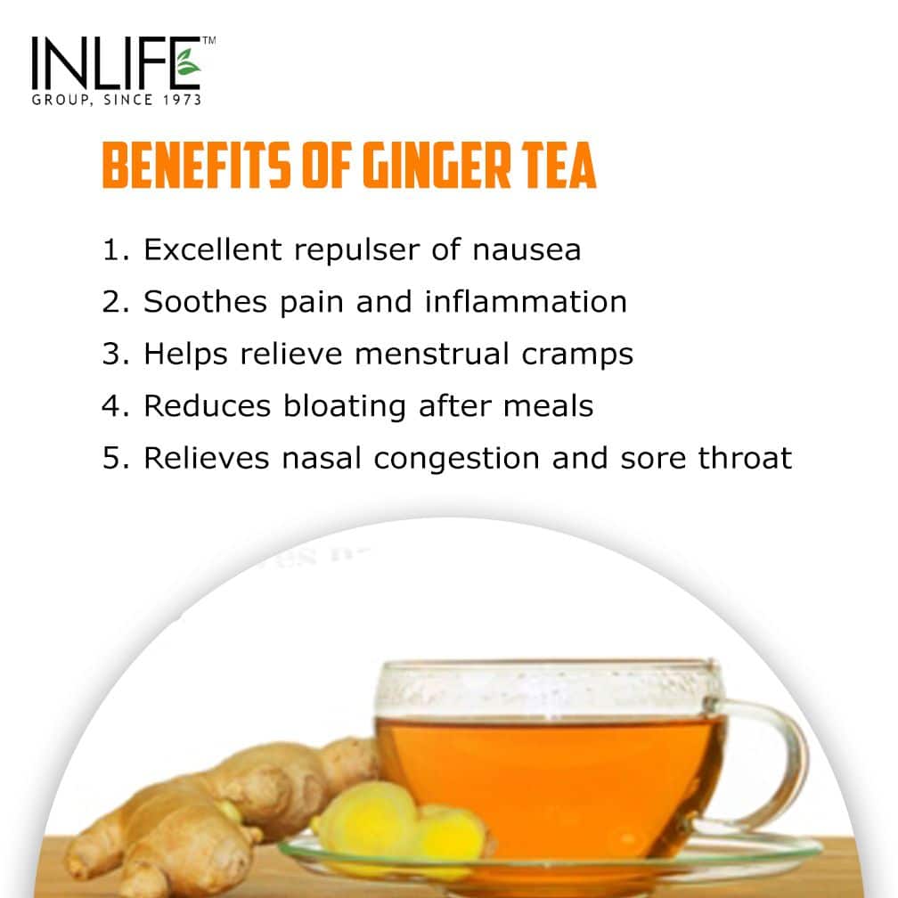 5 Health Benefits of Ginger Tea... #Ginger #Gingertea #Healthtips ...