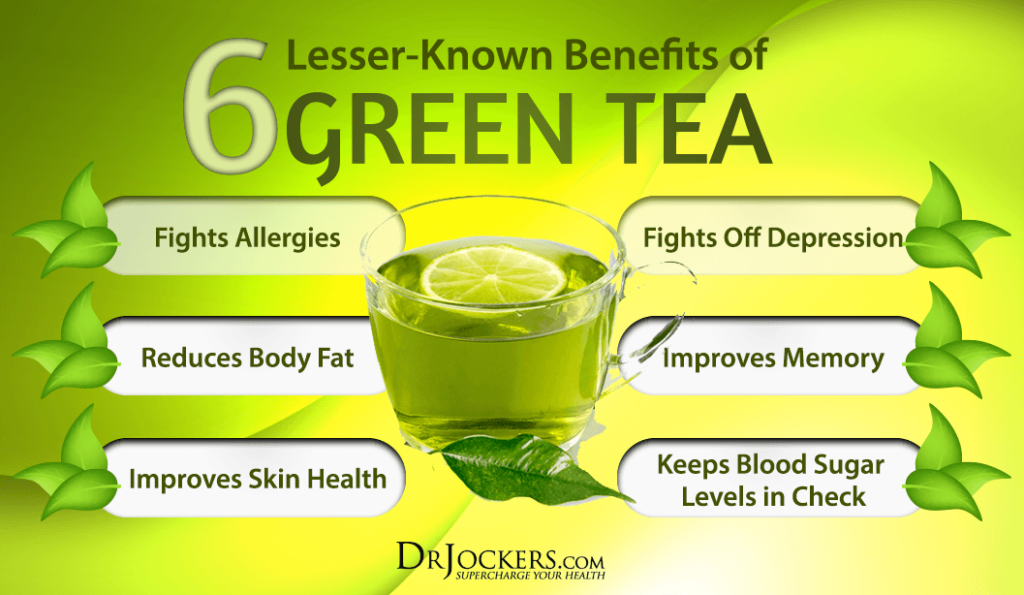 6 Lesser Known Benefits of Green Tea