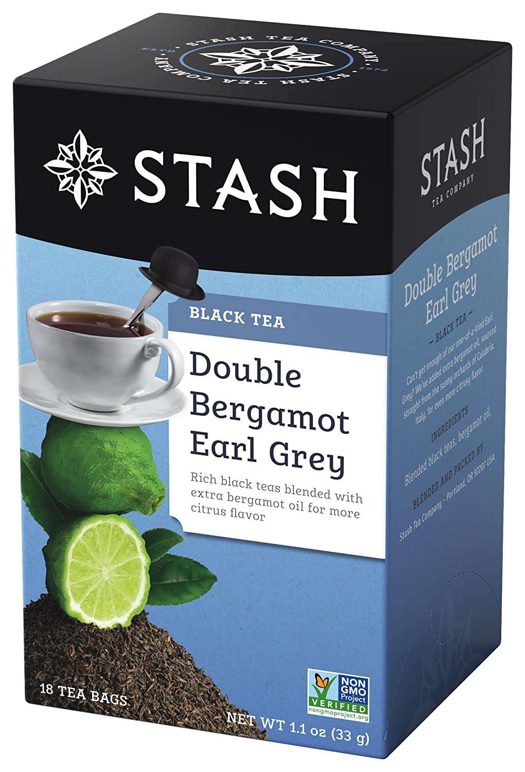 Amazon.com : Stash Double Bergamot Earl Grey Black Tea ...