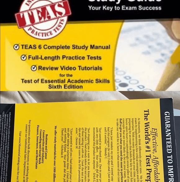 Ati Teas Secrets Study Guide Teas 6 Complete Study Manual â Yoiki Guide