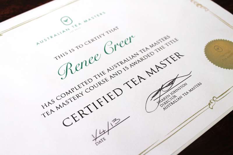 Becoming a tea master