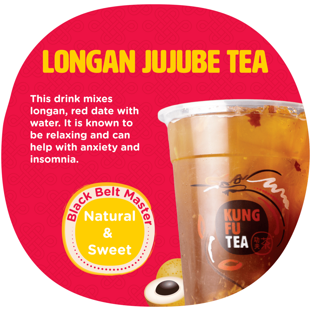 Best seller: Longan Jujube Tea from Kung Fu Tea