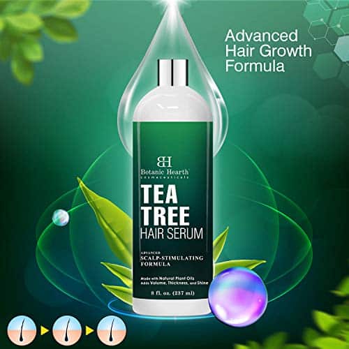 Botanic Hearth Tea Tree Hair Serum, Hair Growth Stimulating, Made with ...