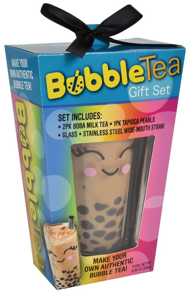 Bubble Tea with Stainless Steel Straw Holiday gift set 9 ...