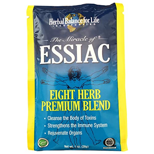 Buy Essiac Tea, Eight Herb Upgraded Formula, Certified Organic Essiac ...