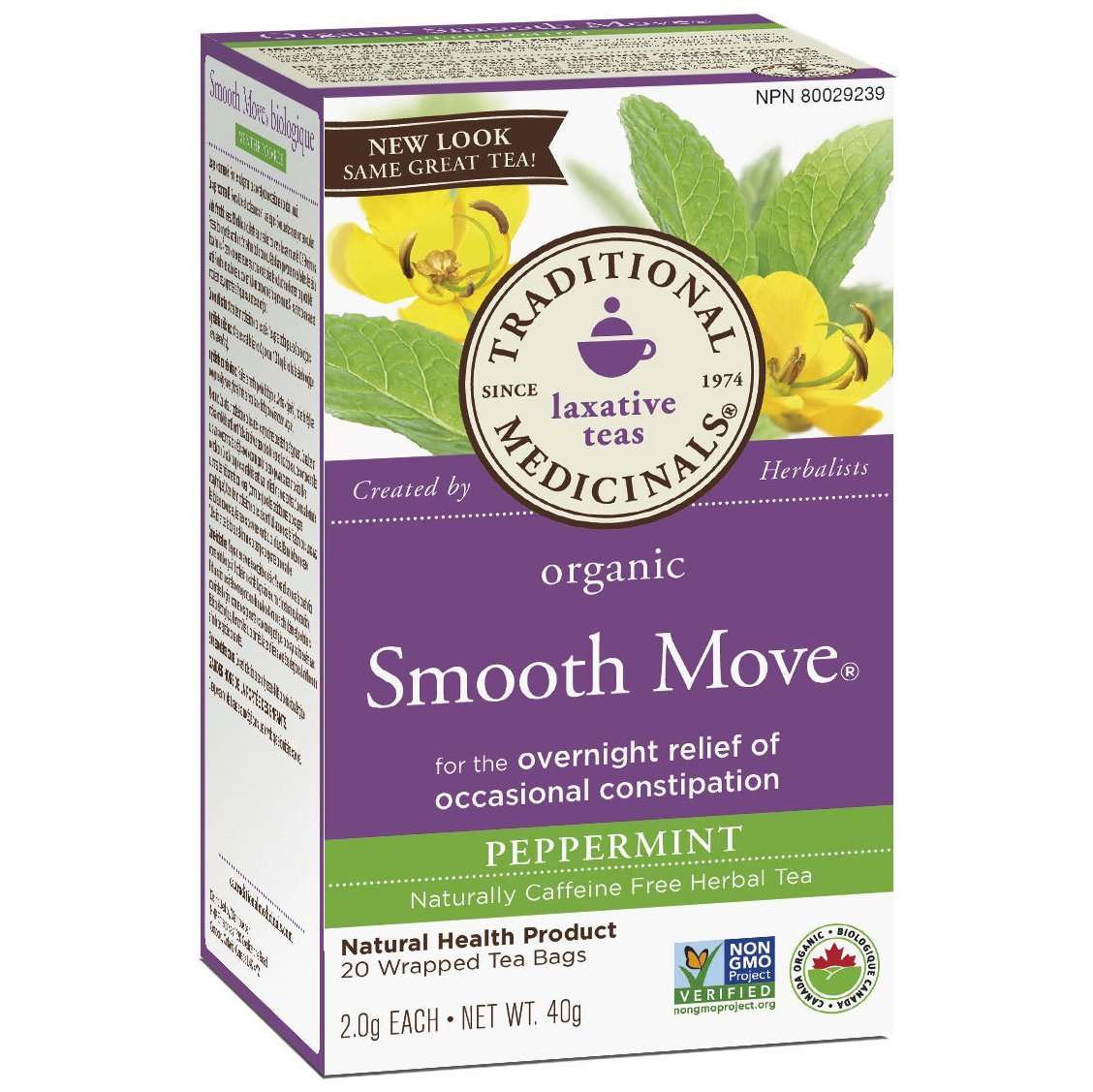 Buy Traditional Medicinals Organic Smooth Move Peppermint ...