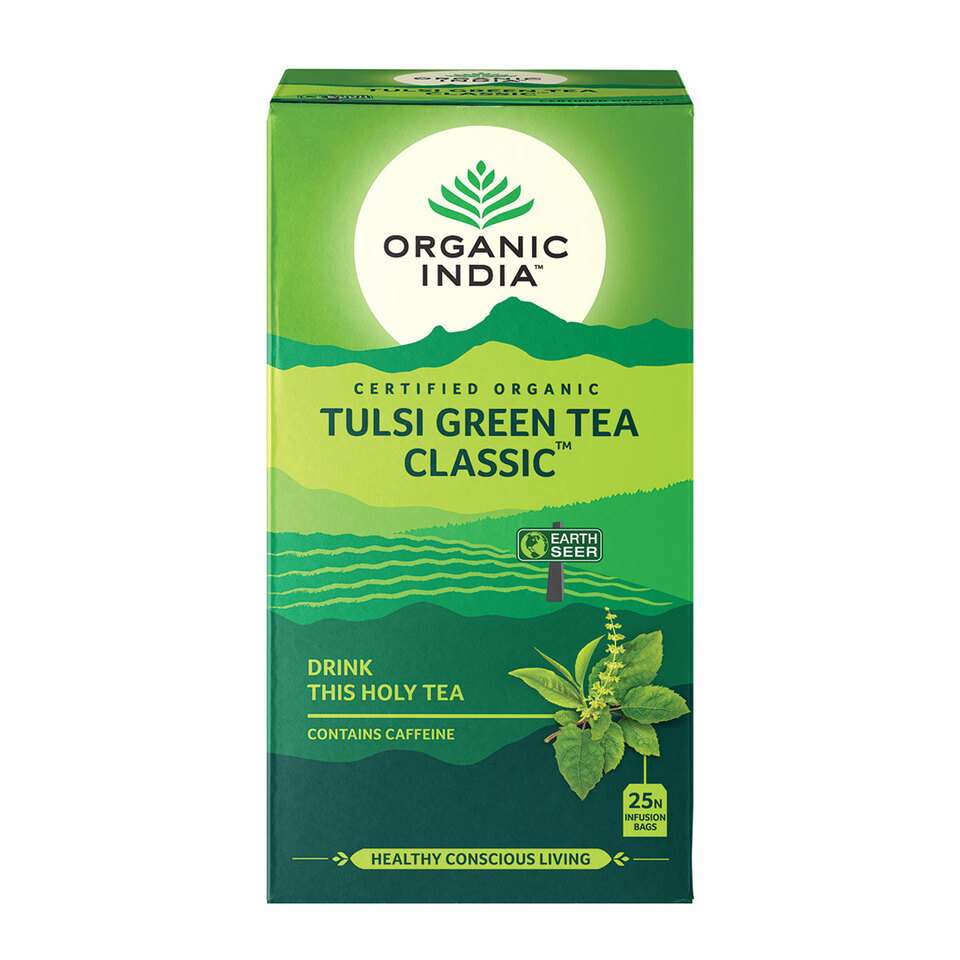 Buy Tulsi Green Tea Classic by Organic India I HealthPost NZ