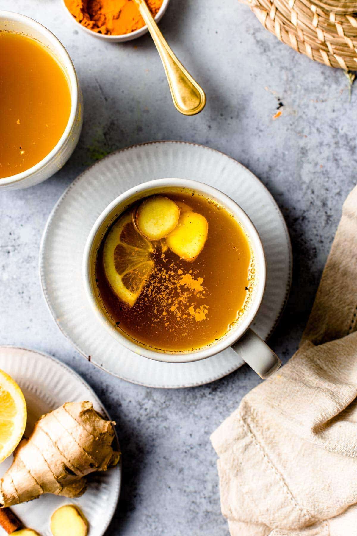 Cinnamon Ginger Turmeric Tea