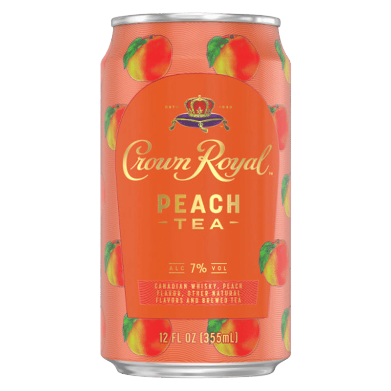 Crown Royal Cocktail Peach Tea Single 355ml Can 14.0% ABV