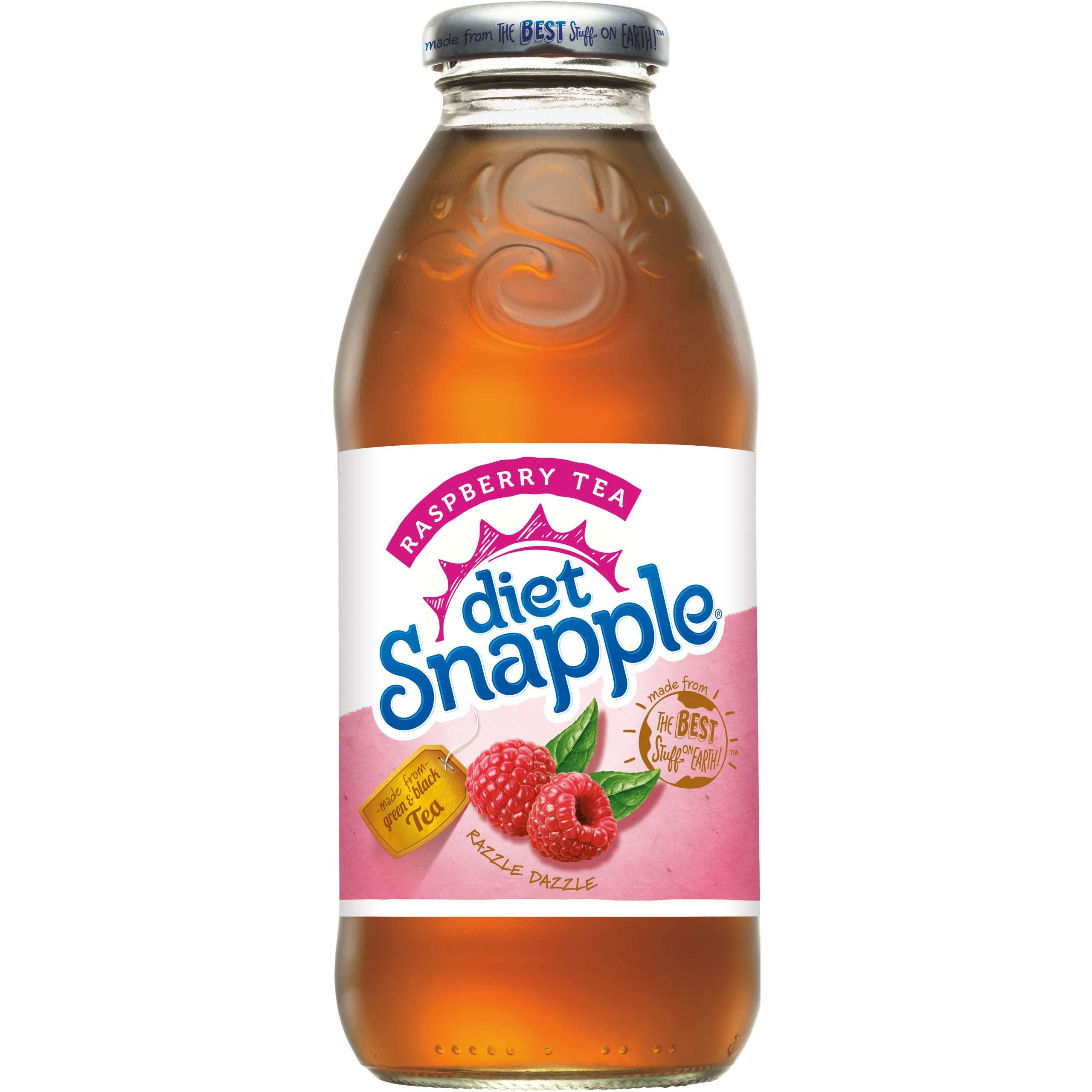 Diet Snapple Raspberry Tea, 16 Fl. Oz.