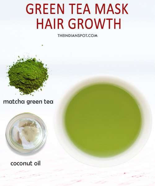 DIY hair products using green tea for healthy hair growth ...