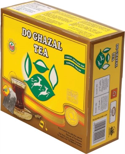 Do Ghazal Cardamom Pure Ceylon Tea 100 tagged tea bags ...