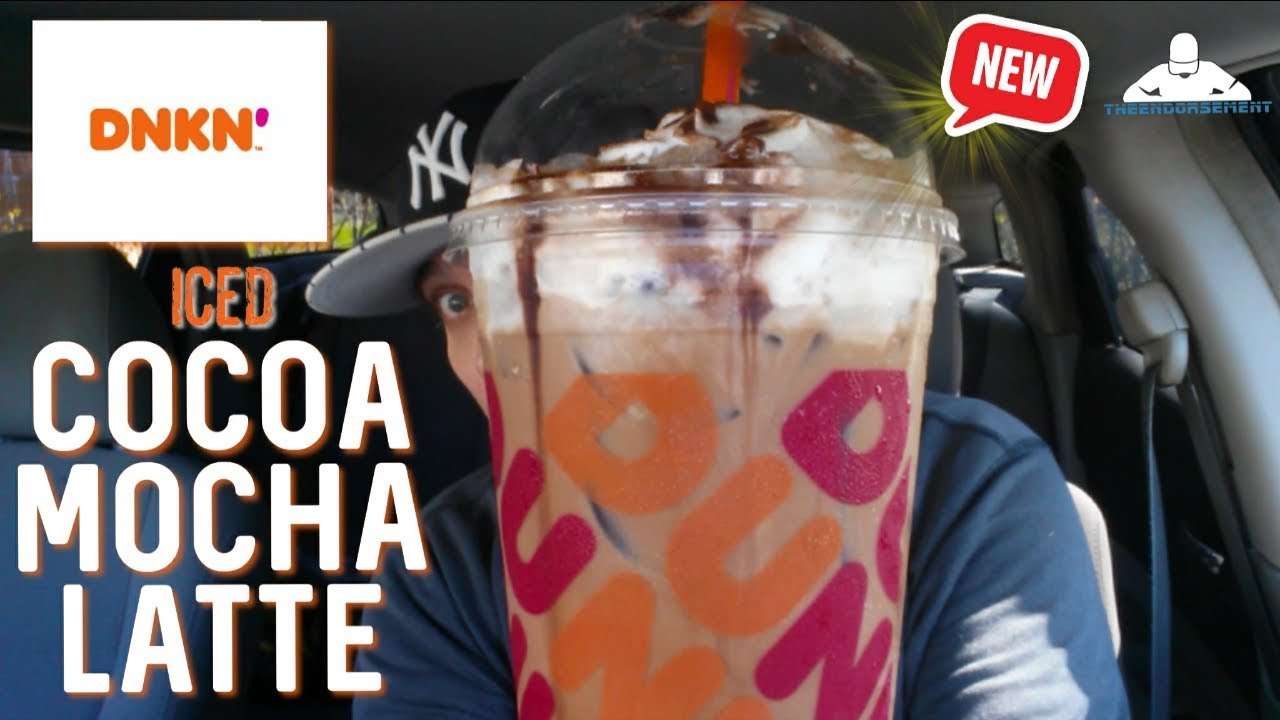 Dunkin Donuts Iced Mocha Swirl Latte Recipe