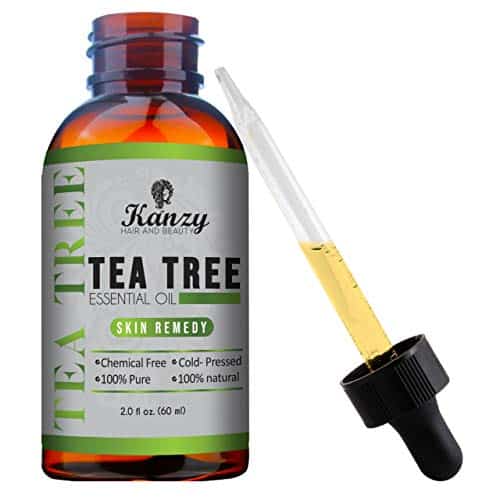 Essential Tea Tree Oil Treatment for Face Hair Nail Acne Lice
