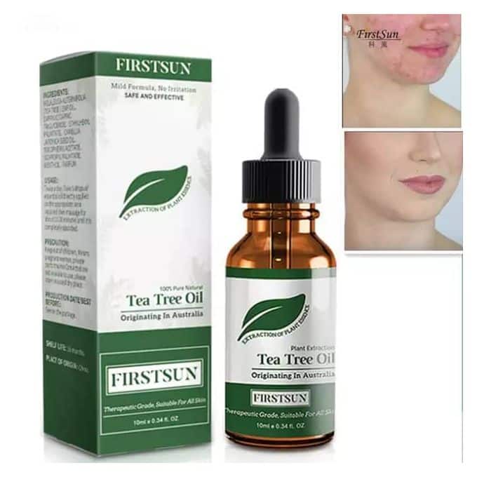 First Sun Tea Tree Essential. Oil For Skin Repair/Acne/Marks 10ml ...