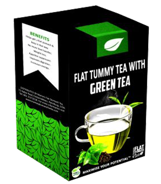 Flat Tummy Tea with Green Tea  Fat Flush
