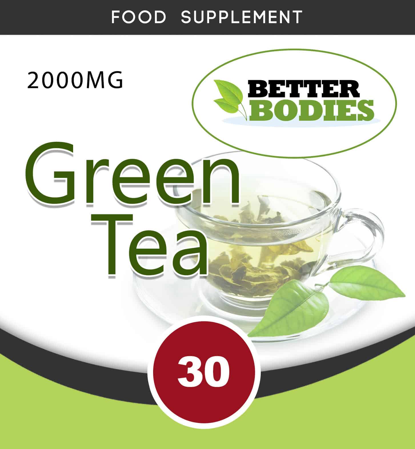 Green Tea 2000mg Capsules Strong High Strength Diet Pill Weight Loss ...