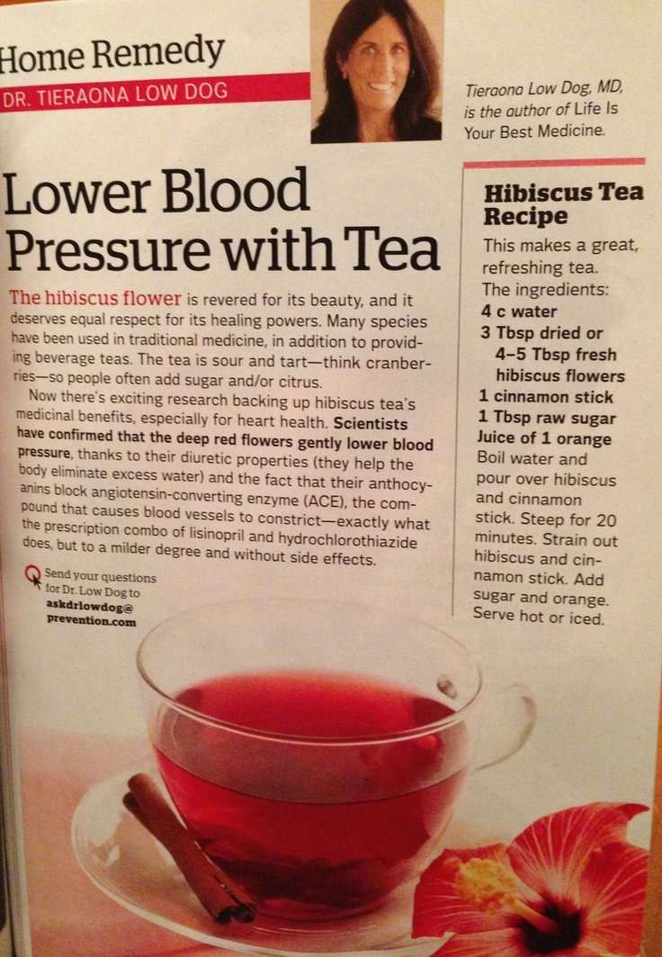 Herbal Tea Lower Blood Pressure