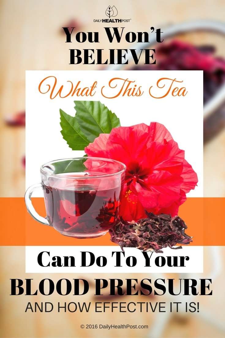 Hibiscus Tea Lowers Blood Pressure Without Side Effects