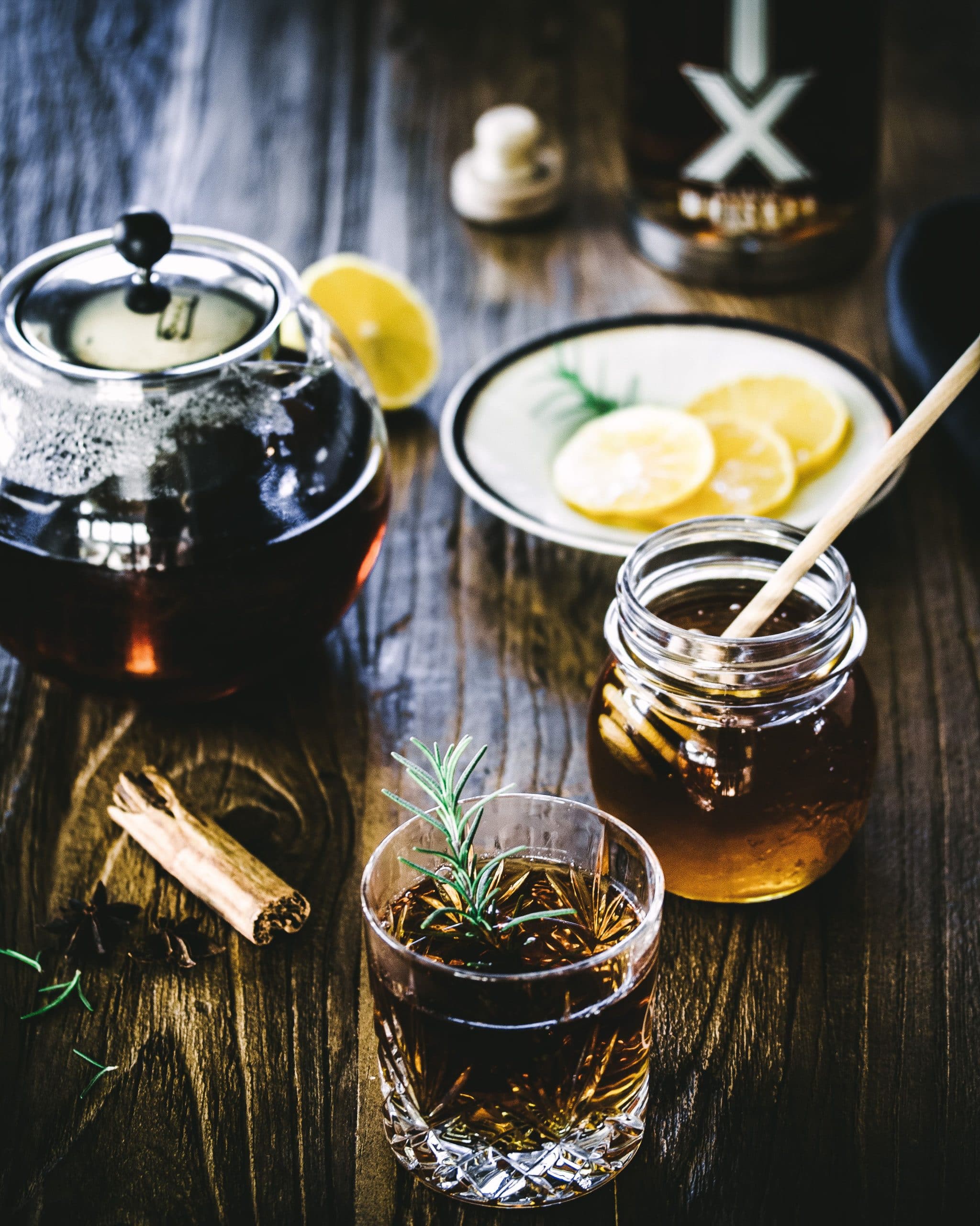 Hot Toddy with Bourbon and Honey