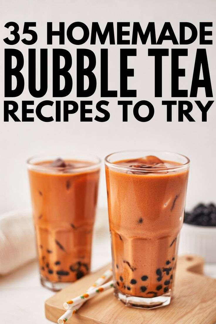 How to Make Bubble Tea at Home: 35 Bubble Tea Recipes We ...