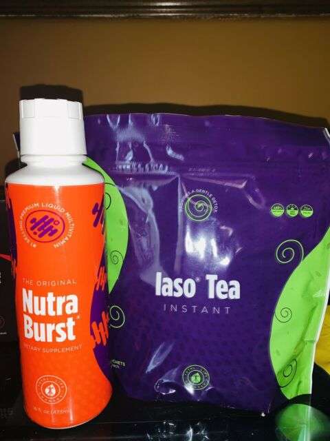 Iaso Instant Tea and nutraburst Gentle Detoxing And Lose ...