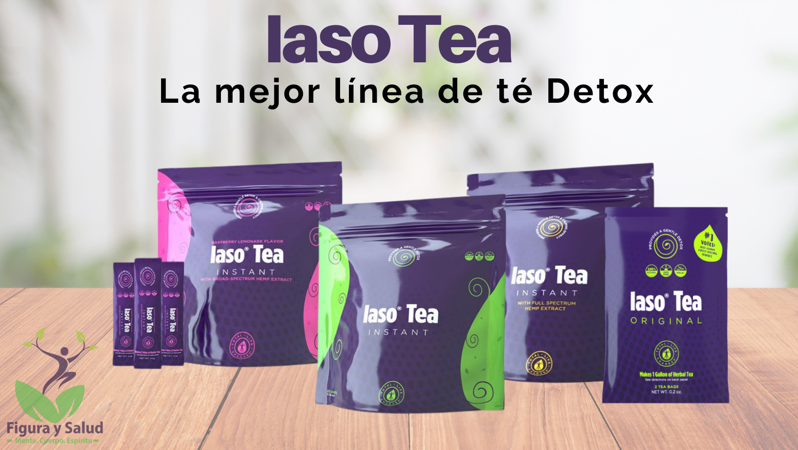 Iaso Tea Original e Instantáneo  Figura y Salud El Salvador