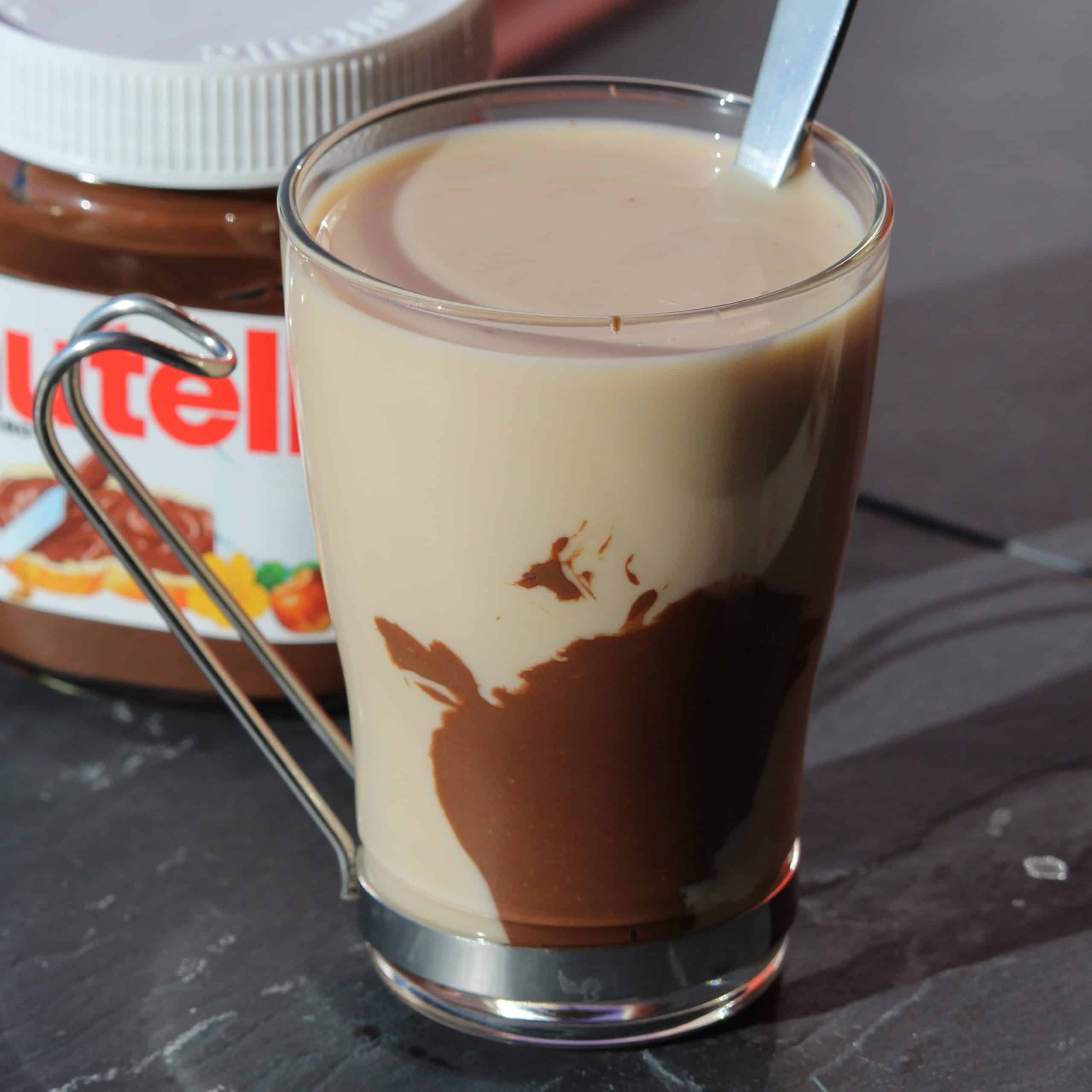 Iced Almond Milk Nutella® Latte Recipe