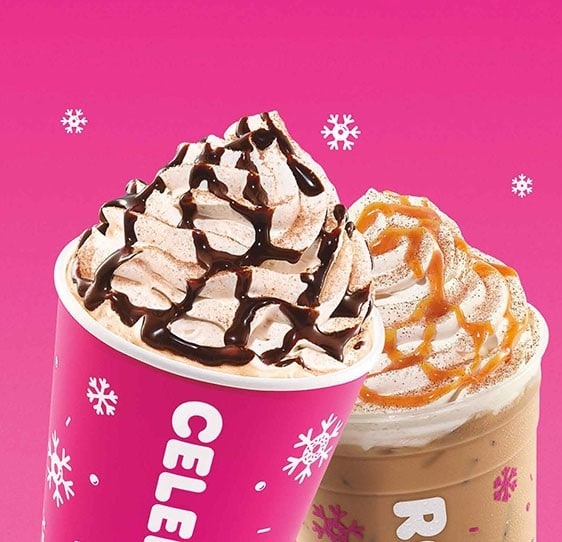 Introducing Holiday Flavored Signature Lattes at Dunkin!