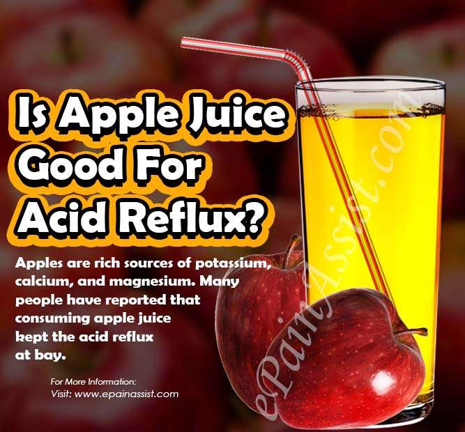 Is Apple Juice Good For Acid Reflux?