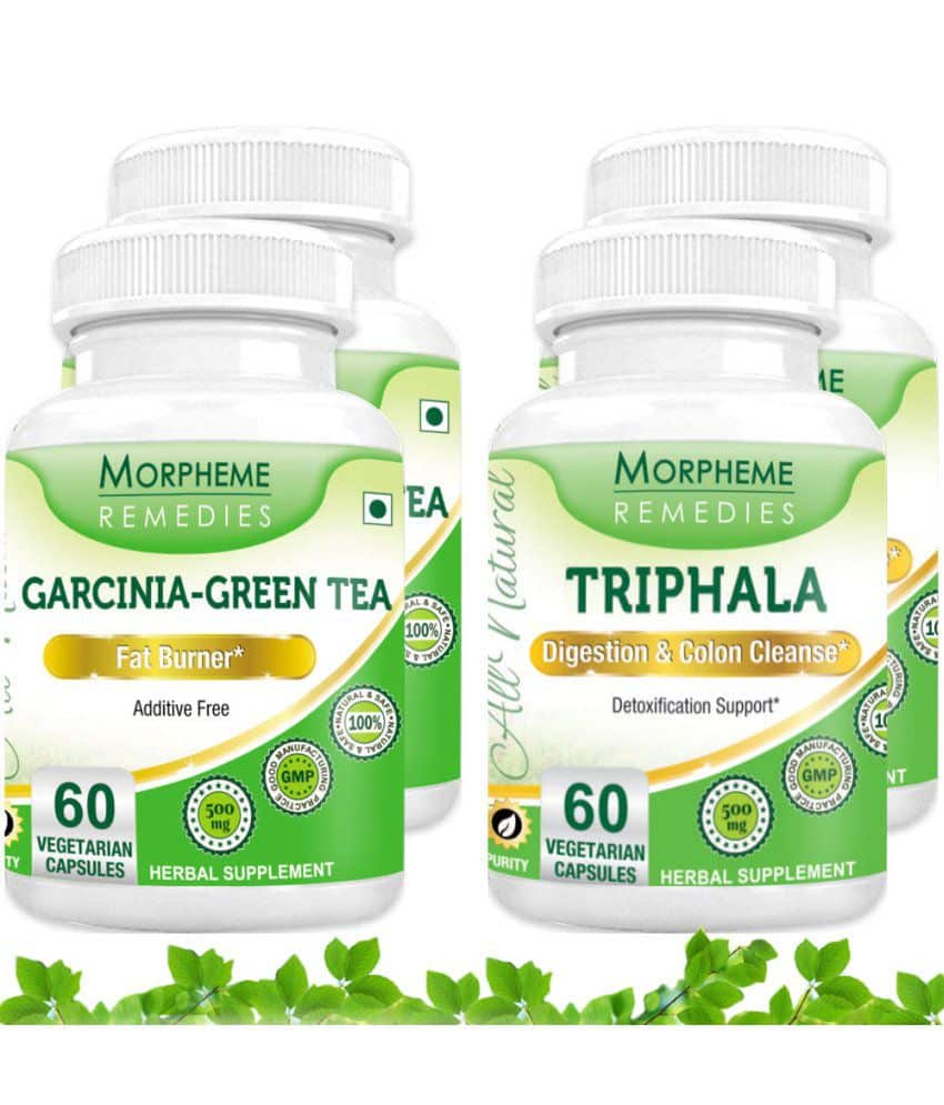 Morpheme Garcinia Cambogia Green Tea + Triphala For Weight Loss ...
