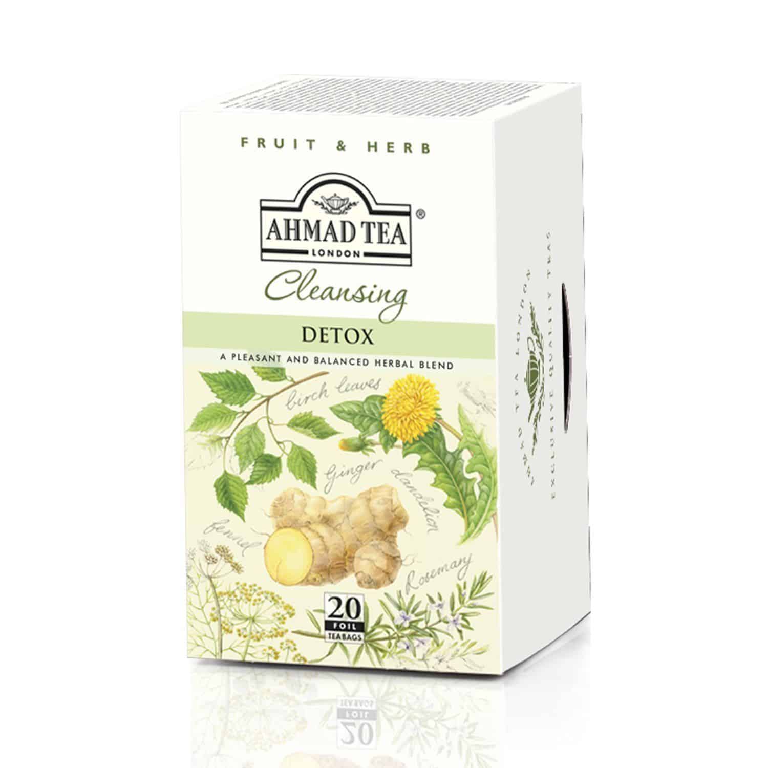 Natural Herbal Cleansing Detox Tea 3x20 Ct T Bags