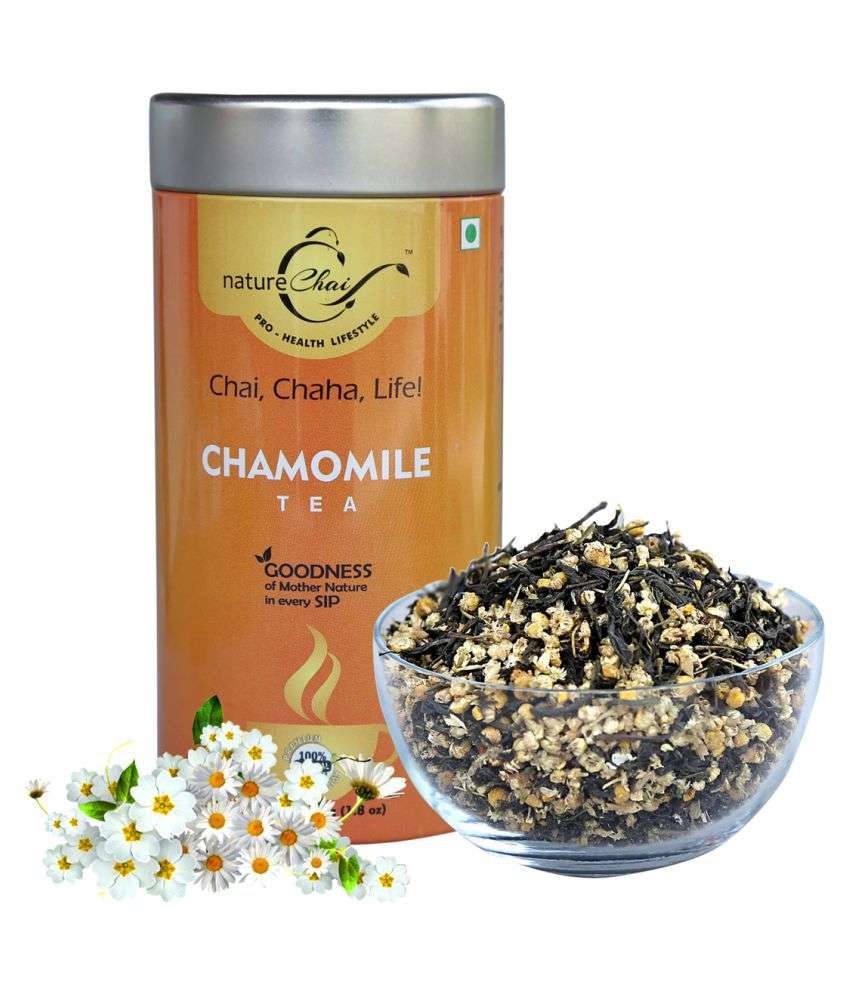 nature Chai Chamomile Tea Loose Leaf 50 gm: Buy nature ...