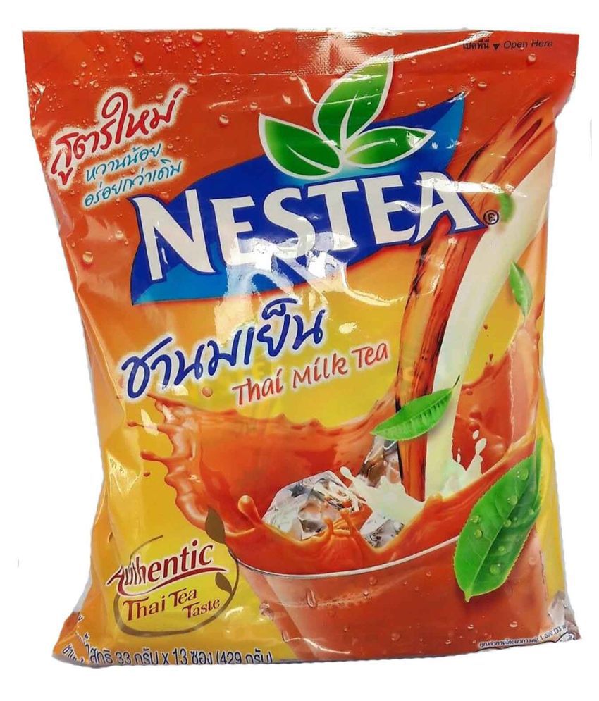 Nestea Earl Grey Tea Bags Mixed Thai Milk Tea 429 gm: Buy ...
