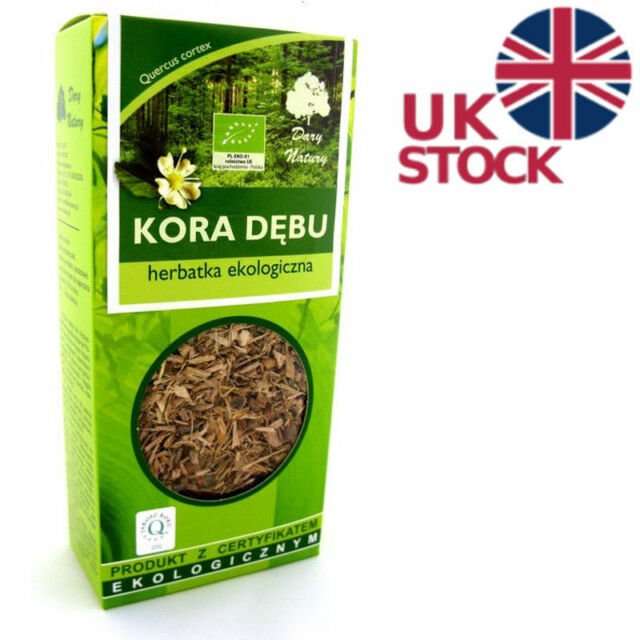 Oak Bark 100 Organic 200g Loose Dried Herbal Herb Tea for ...