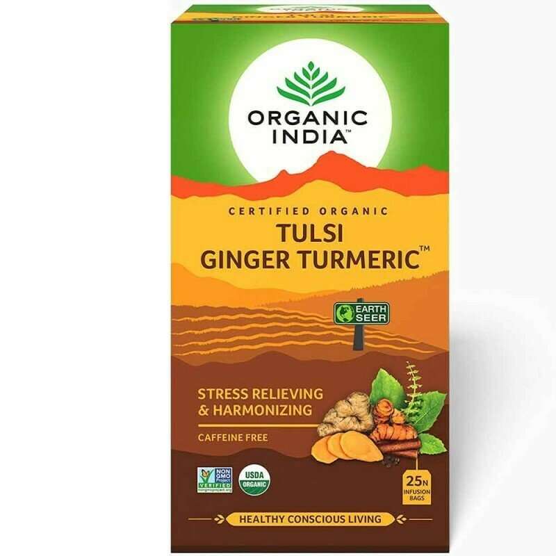 Organic India Tulsi Ginger Turmeric