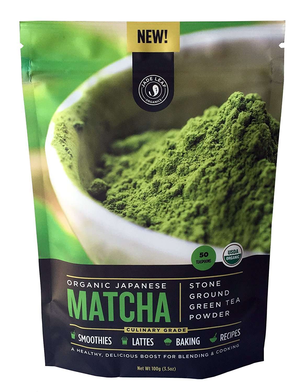 Organic Japanese Matcha Green Culinary Grade Tea Powder ...