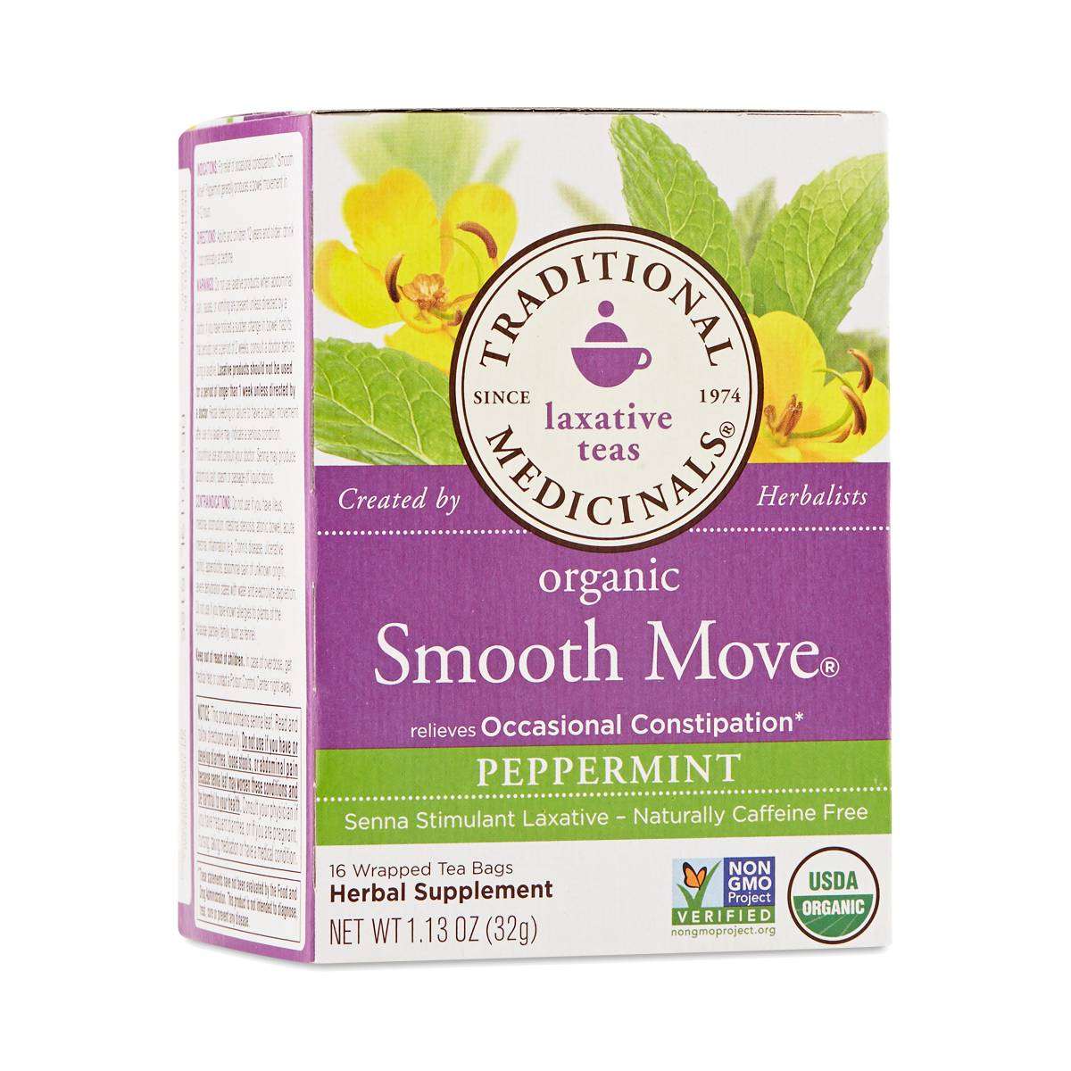 Organic Smooth Move Tea by Traditional Medicinals