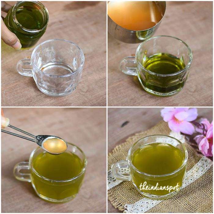 PINEAPPLE GREEN TEA FOR FLAT TUMMY