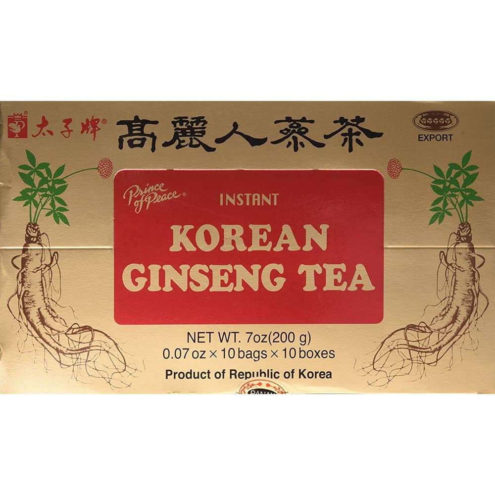 Prince of Peace ( Instant ) Korean Ginseng Tea 100 Counts Pack ...