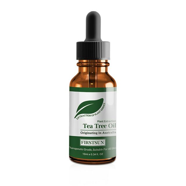 Pure Tea Tree Essential Oil Facial Care Acne Dark Spots Pore Blackhead ...