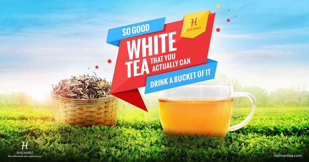 So good White tea that you actually can drink a bucket of ...