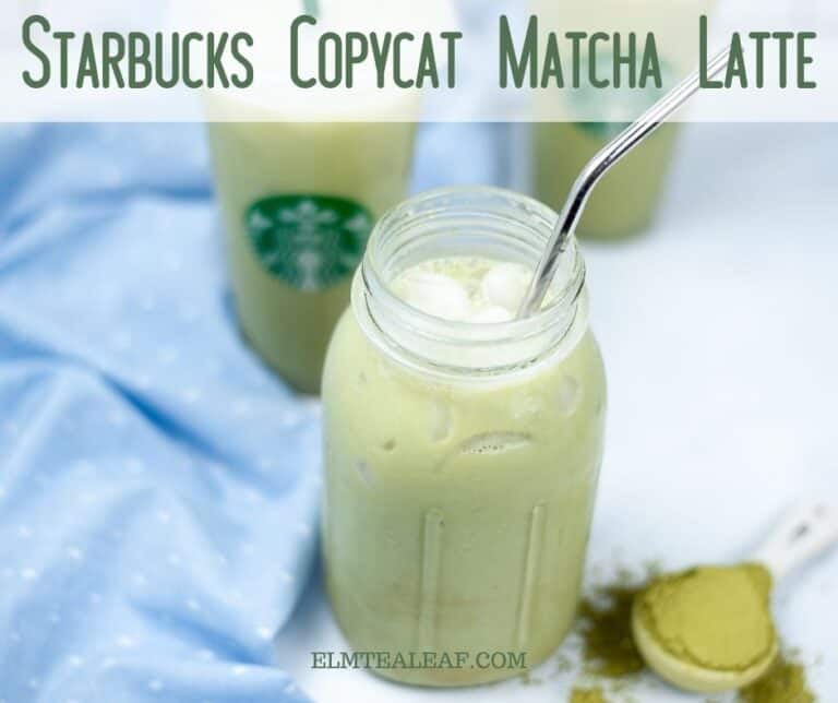 Starbucks Iced Matcha Latte Copycat Recipe