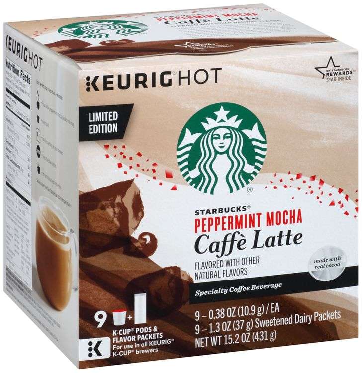 Starbucks Peppermint Mocha Caffe Latte K