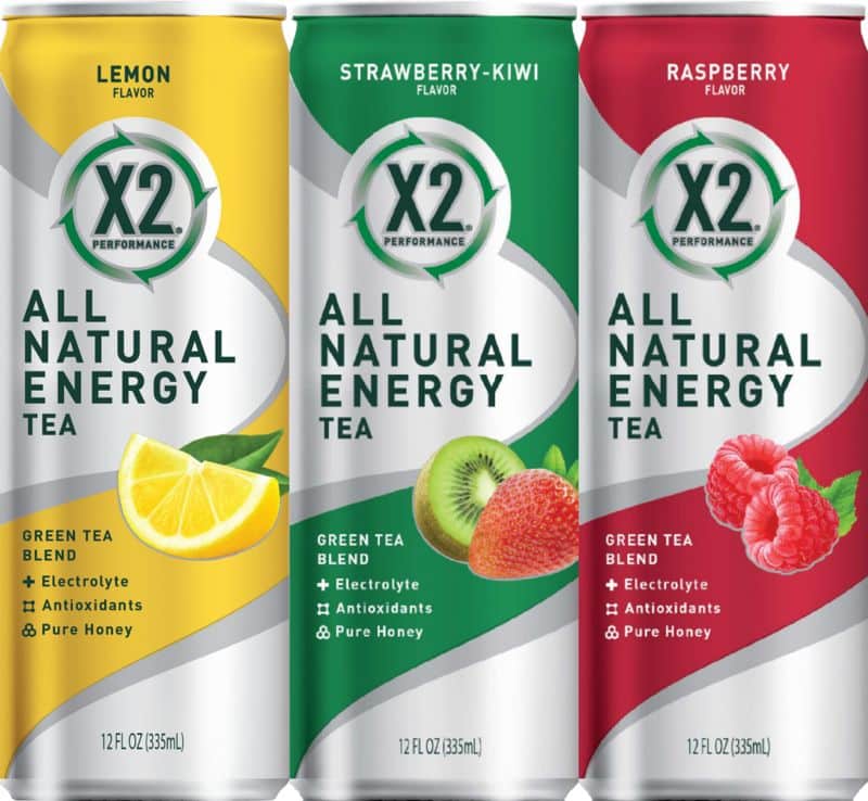 Sub Shop Energy Drinks : X2 All Natural Energy Tea