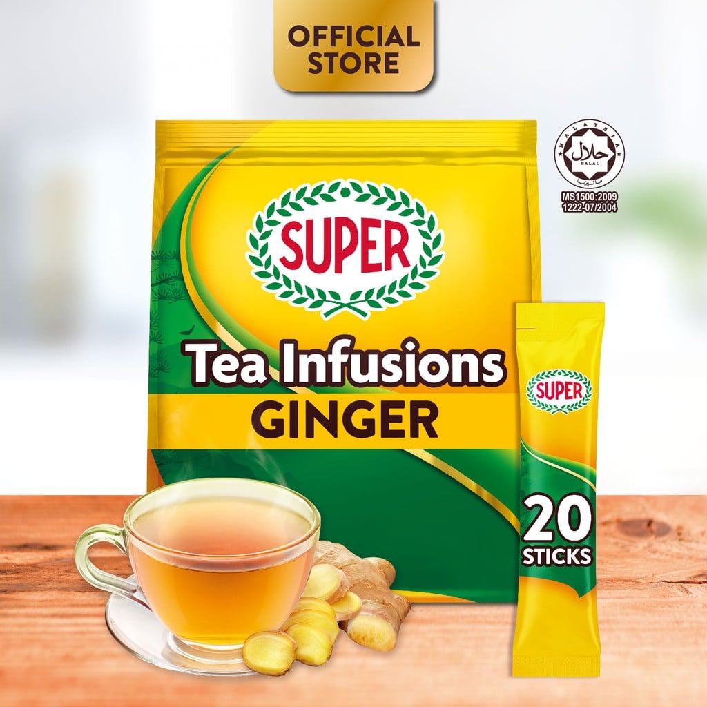 Super Instant Tea Infusions â Ginger Tea Halal
