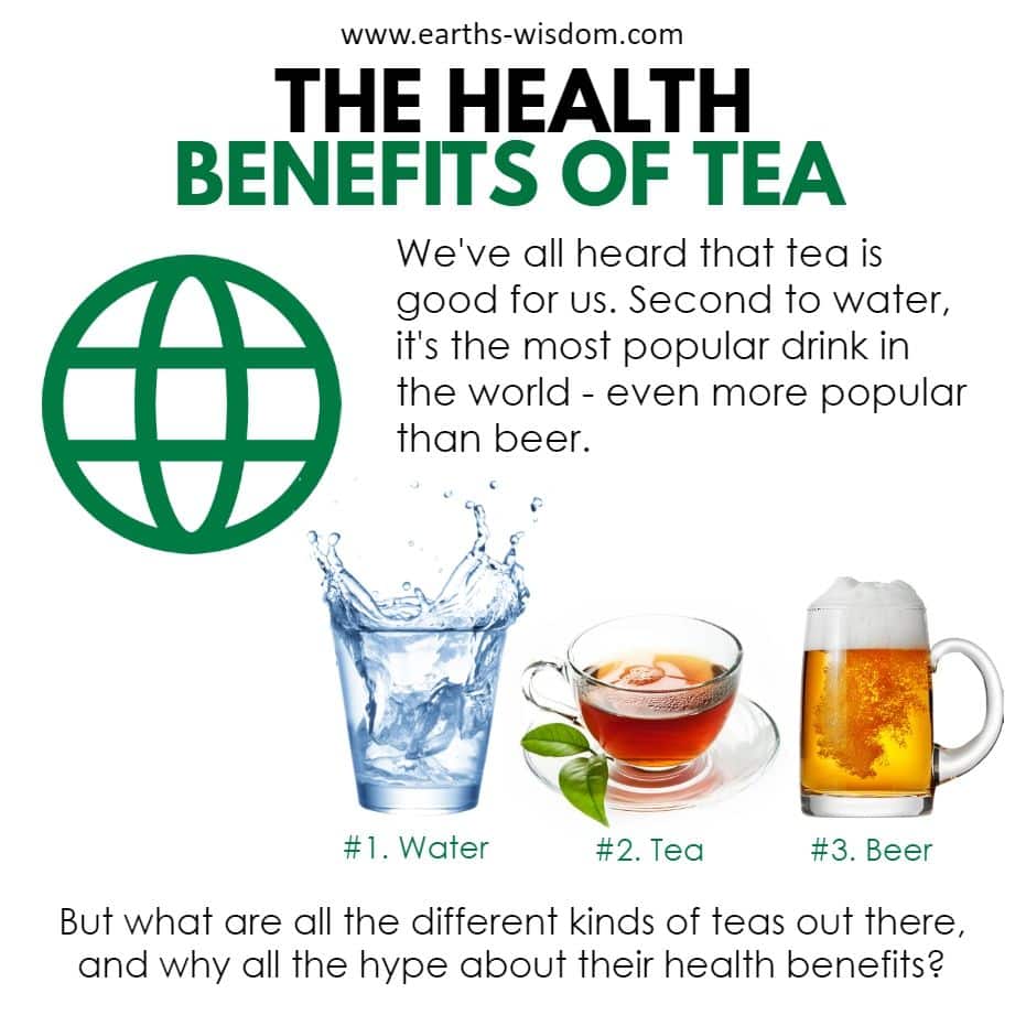 Tea is one of the most popular drinks in the worldsecond only to water ...