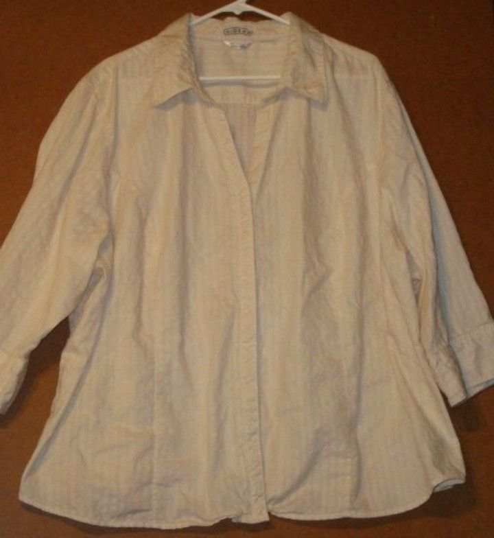 Tea Stained Cotton Shirt
